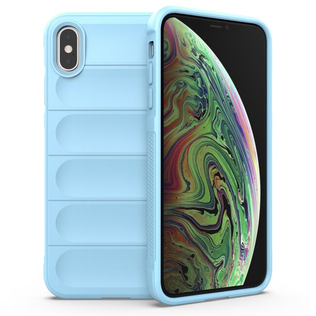 Husa iPhone XS Max Techsuit Magic Shield, bleu