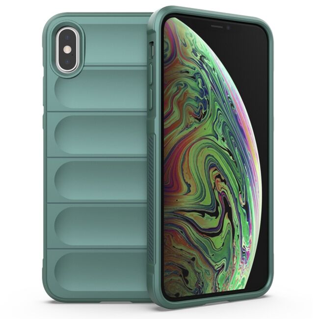 Husa iPhone XS Max Techsuit Magic Shield, verde