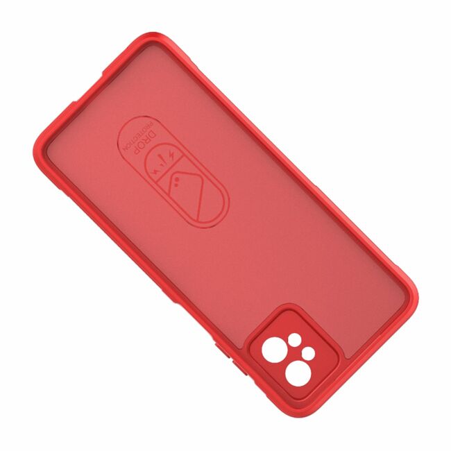 Husa pentru  Motorola Moto G32 Liquid Silicone, Microfibre Lining, Non-Slip Airbag Design, bordeaux
