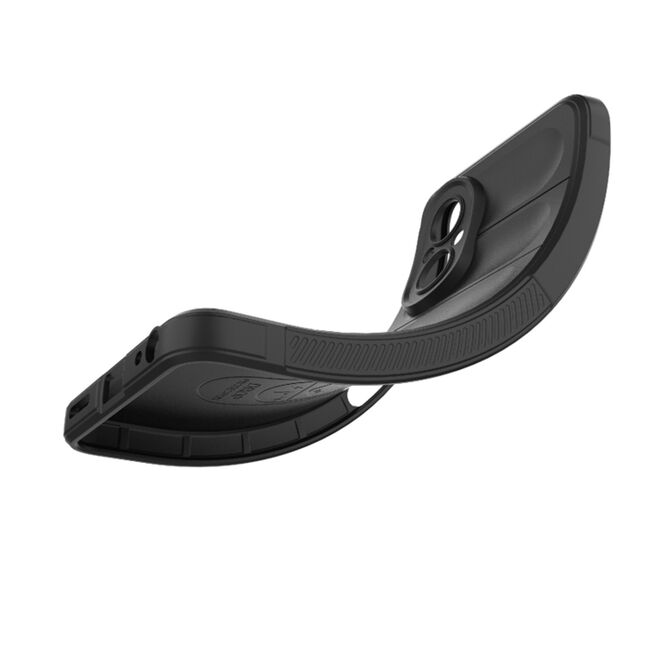 Husa pentru  Realme C67 4G Liquid Silicone, Microfibre Lining, Non-Slip Airbag Design, rosu