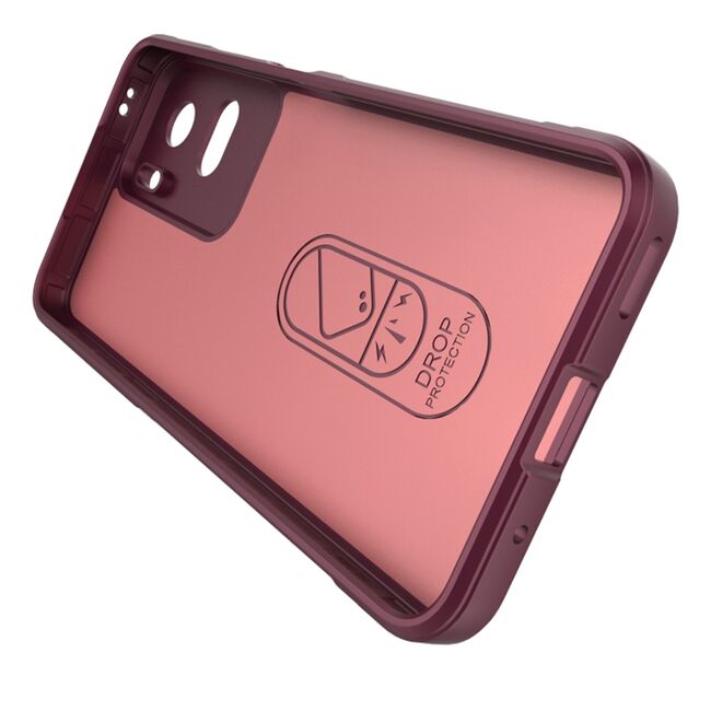 Husa pentru  Honor 90 lite Liquid Silicone, Microfibre Lining, Non-Slip Airbag Design, rosu