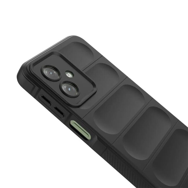 Husa pentru  Motorola Moto G54, G54 Power Edition Liquid Silicone, Microfibre Lining, Non-Slip Airbag Design, verde