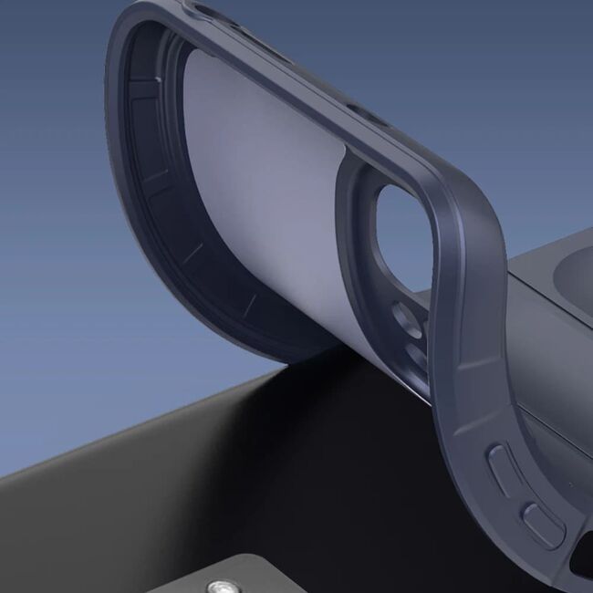 Husa pentru  Motorola Moto G84 Liquid Silicone, Microfibre Lining, Non-Slip Airbag Design, negru