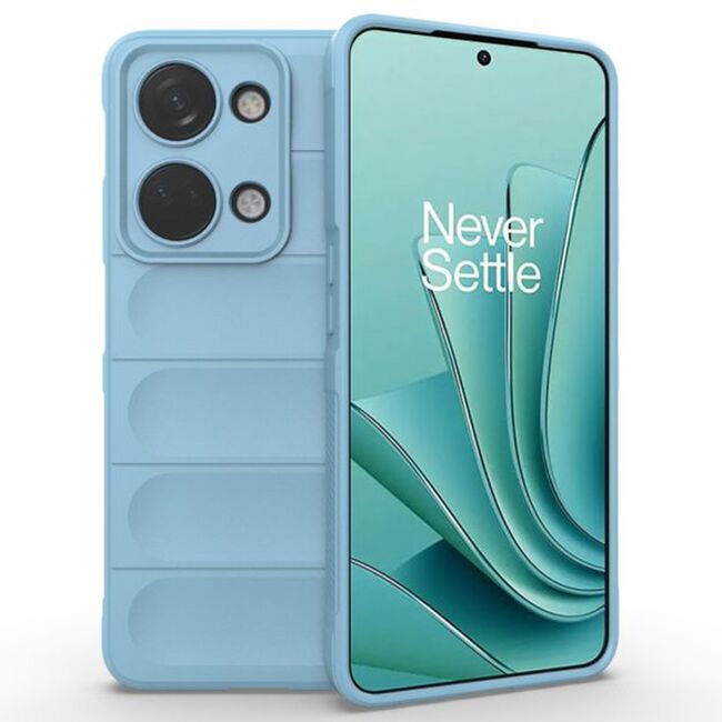 Husa pentru  OnePlus Nord 3 Liquid Silicone, Microfibre Lining, Non-Slip Airbag Design, albastru