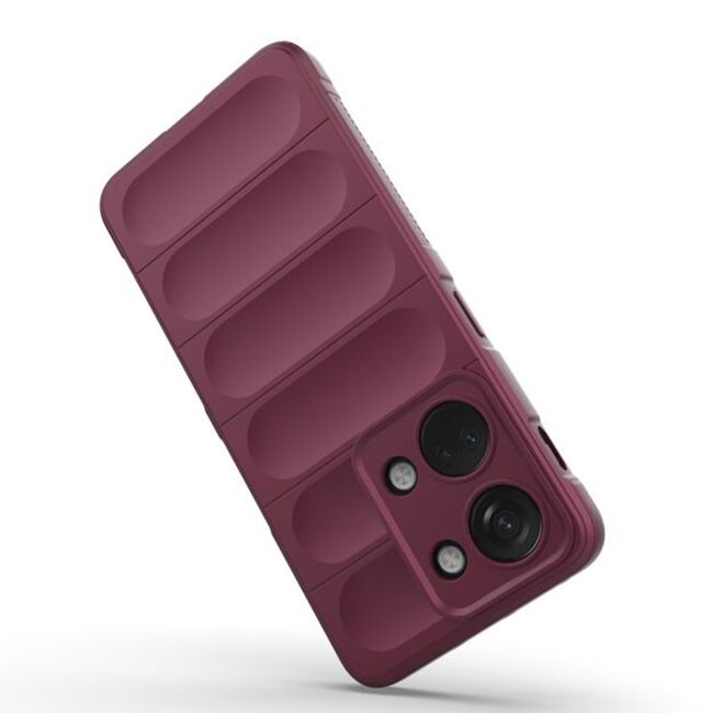 Husa pentru  OnePlus Nord 3 Liquid Silicone, Microfibre Lining, Non-Slip Airbag Design, bordeaux