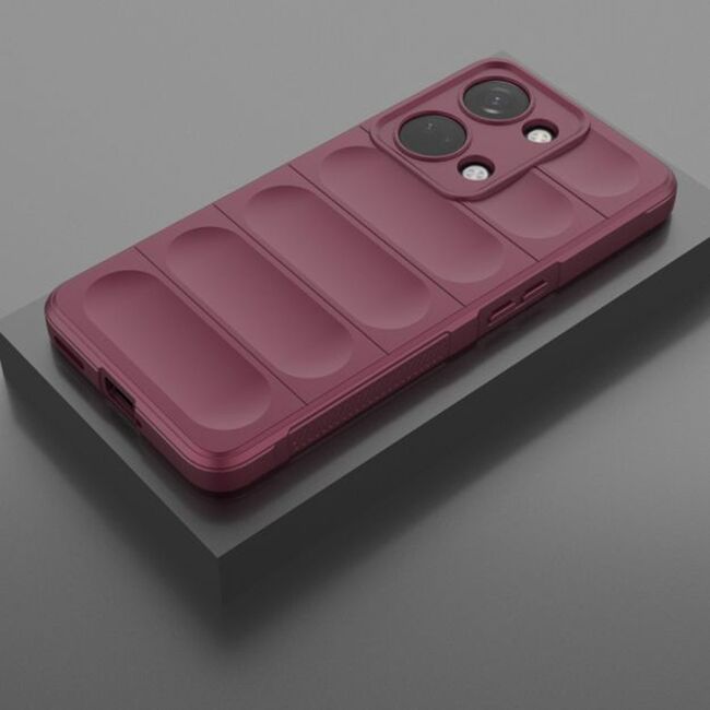 Husa pentru  OnePlus Nord 3 Liquid Silicone, Microfibre Lining, Non-Slip Airbag Design, bordeaux