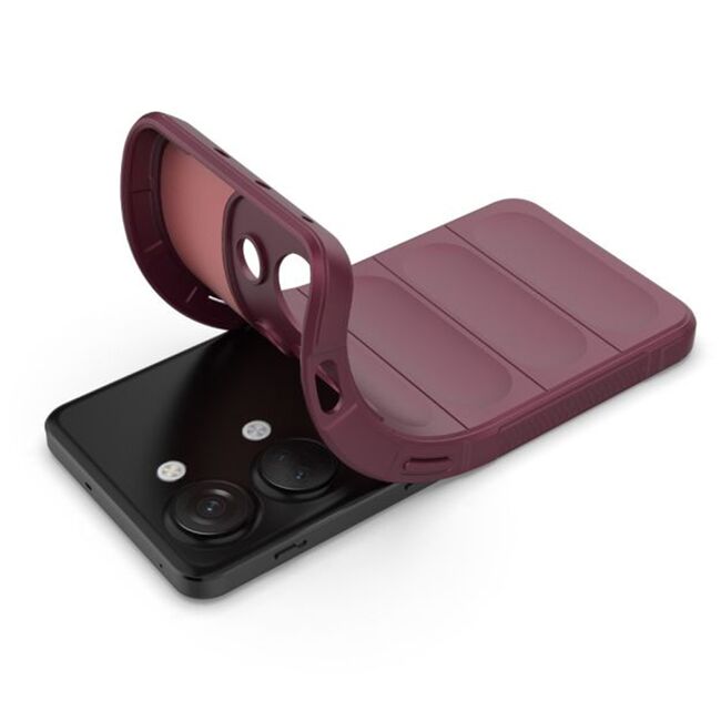 Husa pentru  OnePlus Nord 3 Liquid Silicone, Microfibre Lining, Non-Slip Airbag Design, bordeaux