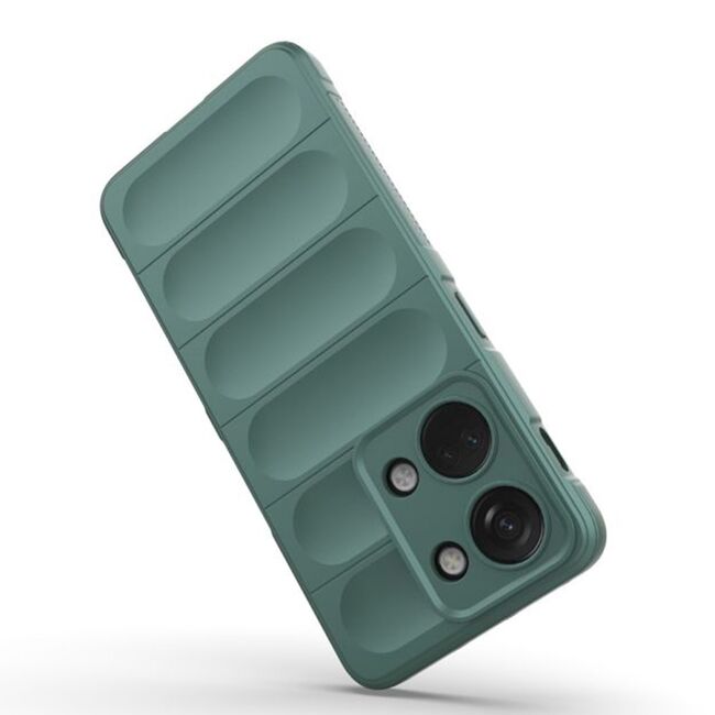 Husa pentru  OnePlus Nord 3 Liquid Silicone, Microfibre Lining, Non-Slip Airbag Design, verde