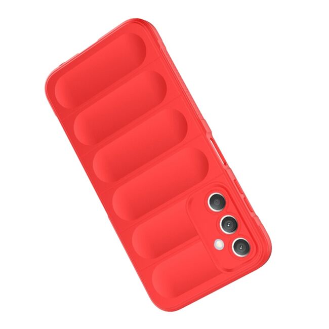 Husa pentru  Samsung Galaxy A25 Liquid Silicone, Microfibre Lining, Non-Slip Airbag Design, rosu