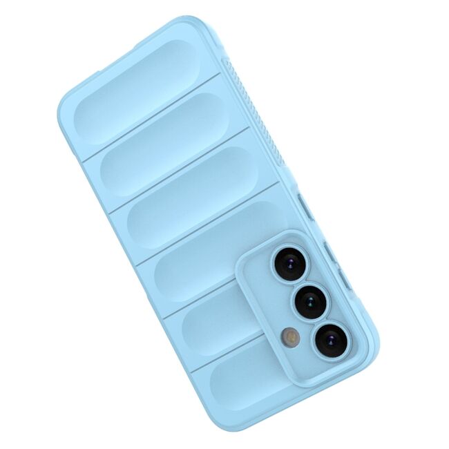 Husa pentru  Samsung Galaxy S24 Liquid Silicone, Microfibre Lining, Non-Slip Airbag Design, mov