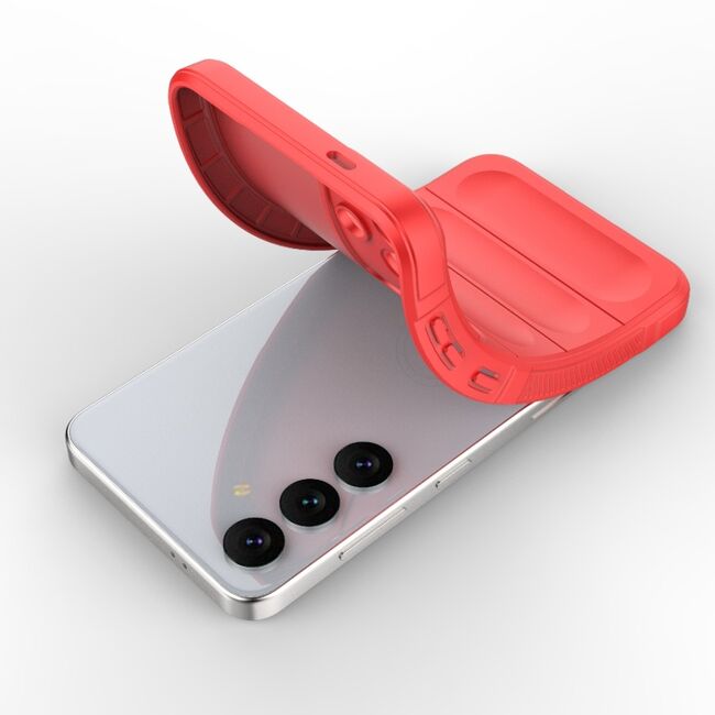 Husa pentru  Samsung Galaxy S24+ Plus Liquid Silicone, Microfibre Lining, Non-Slip Airbag Design, negru