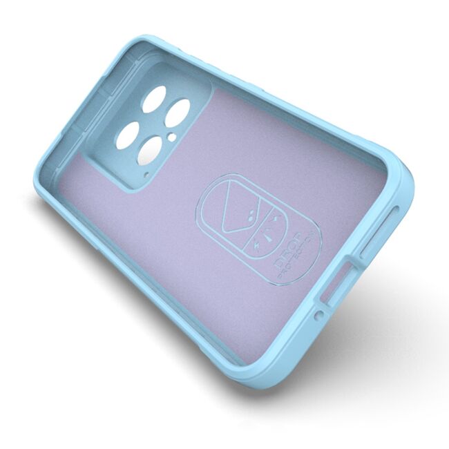 Husa pentru  Xiaomi 14 Liquid Silicone, Microfibre Lining, Non-Slip Airbag Design, verde