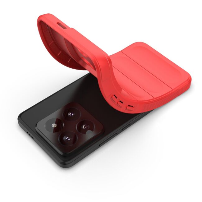 Husa pentru  Xiaomi 14 Pro Liquid Silicone, Microfibre Lining, Non-Slip Airbag Design, verde