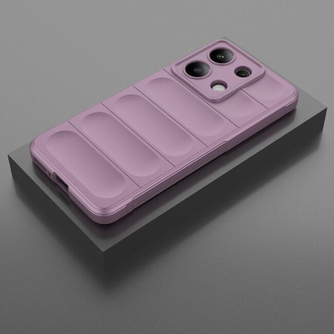 Husa pentru  Xiaomi Redmi Note 13 5G Liquid Silicone, Microfibre Lining, Non-Slip Airbag Design, negru