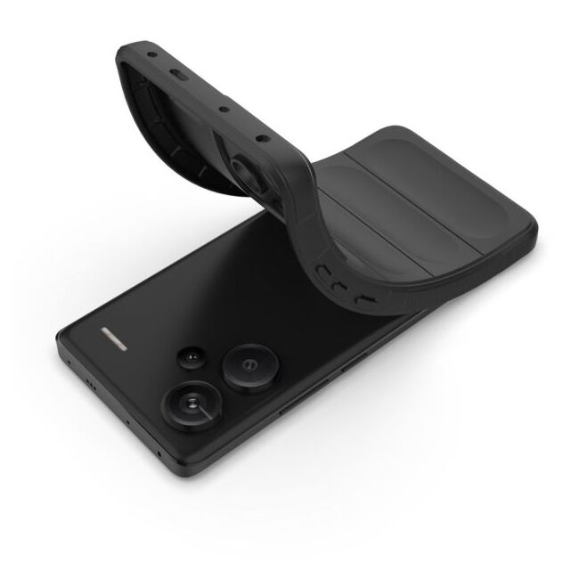 Husa pentru  Xiaomi Redmi Note 13 Pro+ Plus 5G Liquid Silicone, Microfibre Lining, Non-Slip Airbag Design, verde