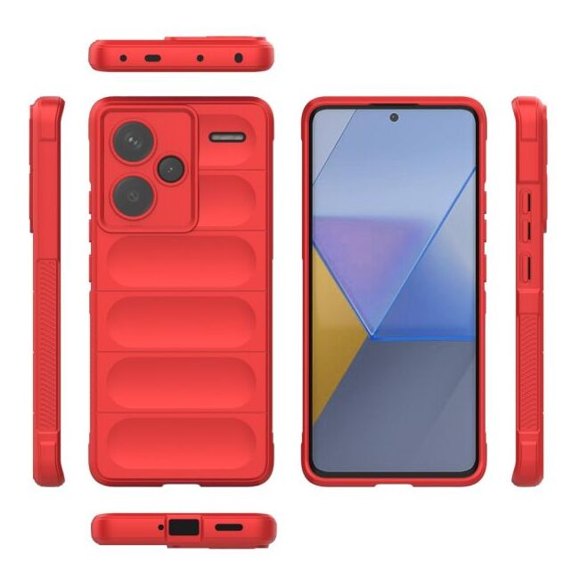 Husa Xiaomi Redmi Note 13 Pro+ 5G Techsuit Magic Shield, rosu