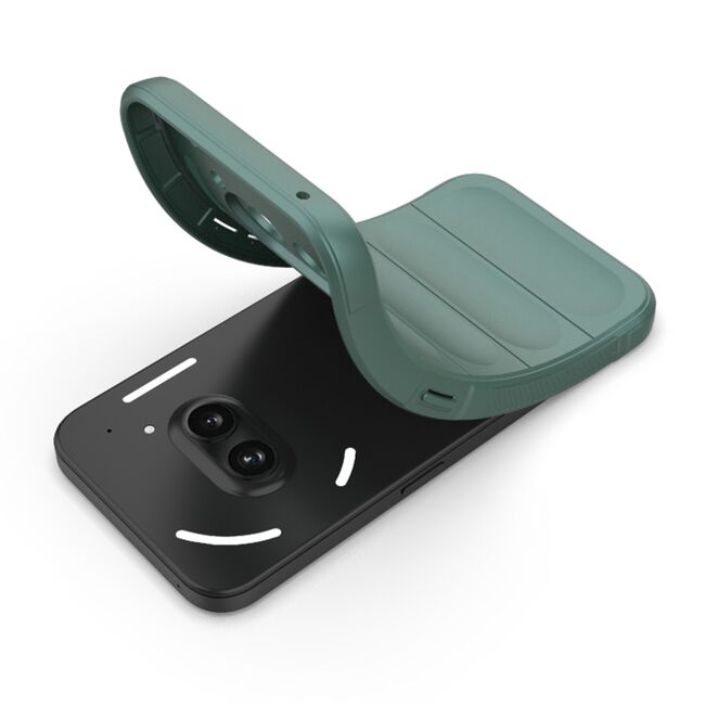 Husa pentru  Nothing Phone (2a), (2a) Plus Liquid Silicone, Microfibre Lining, Non-Slip Airbag Design, rosu