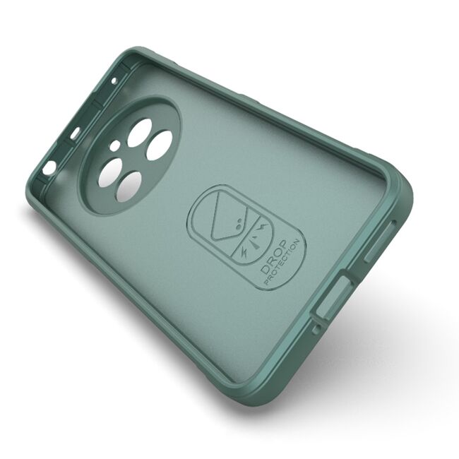 Husa pentru Husa Realme 12+ Plus Liquid Silicone, Microfibre Lining, Non-Slip Airbag Design, rosu