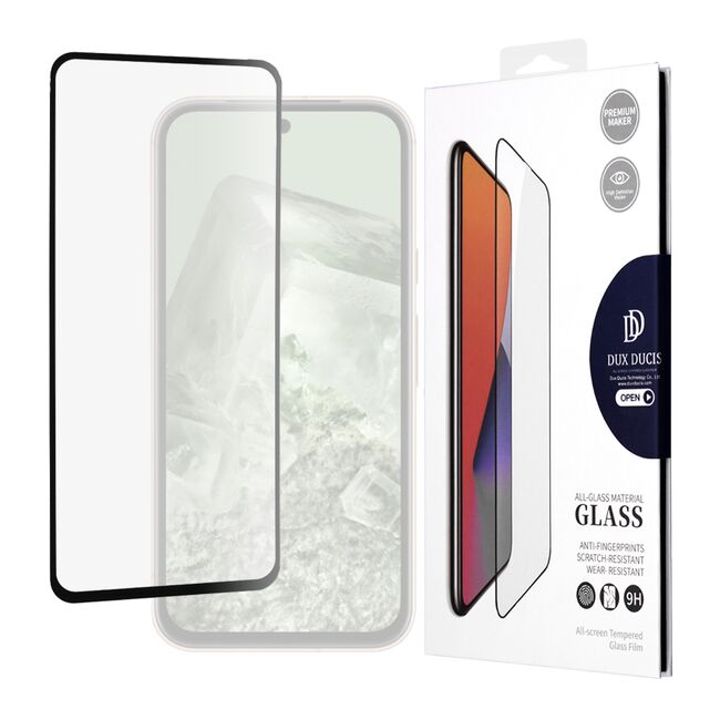 Folie sticla Google Pixel 8a Dux Ducis Tempered Glass, negru