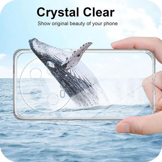 Husa pentru Xiaomi 14 Ultra Slim Anti-Shock 1.5mm, Transparent