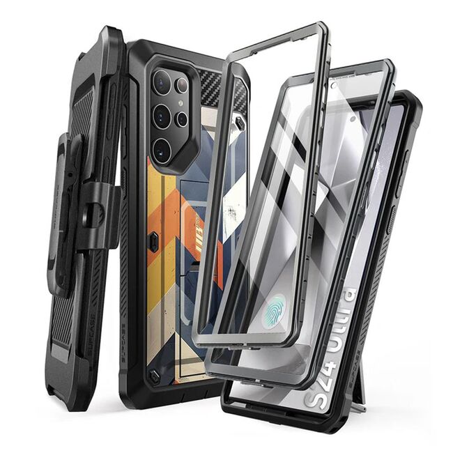 Husa Samsung Galaxy S24 Ultra Supcase Unicorn Beetle Pro, Chevron