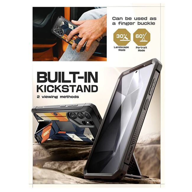 Husa Samsung Galaxy S24 Ultra Supcase Unicorn Beetle Pro, Chevron