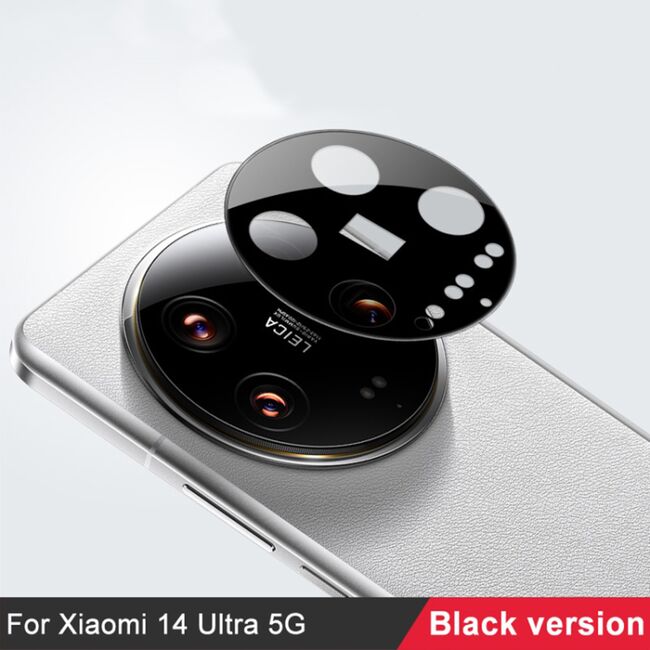 Folie camera Xiaomi 14 Ultra Techsuit Full Glass, negru