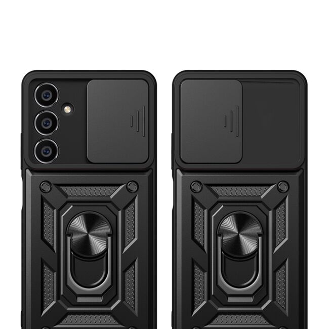 Husa pentru Samsung Galaxy A05s cu inel Ring Armor Kickstand Tough, protectie camera