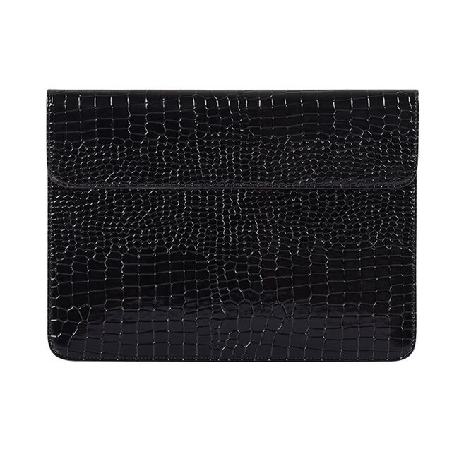 Husa pentru laptop 13 - 14 inch MacBook, Microsoft, Dell, HP, Lenovo, eleganta si subtire, protectie sporita, negru