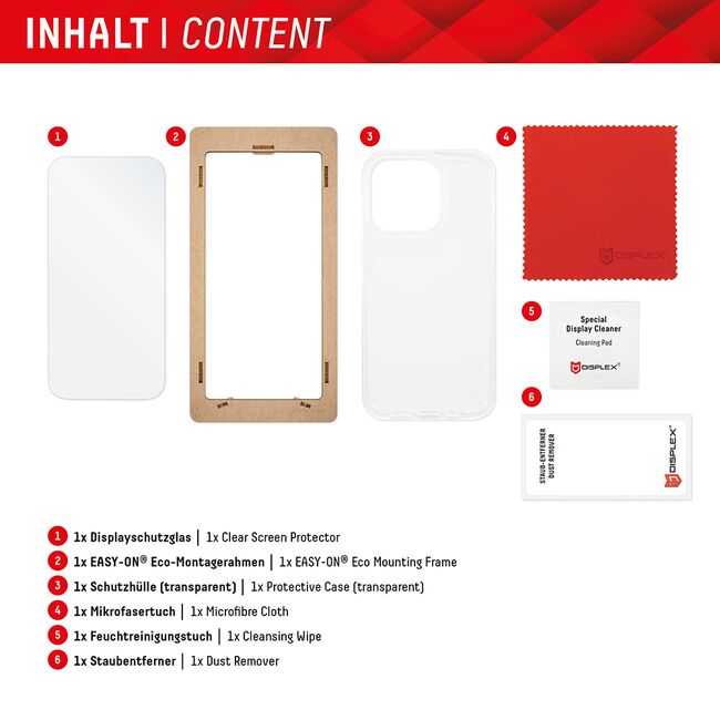 [Folie sticla + husa] premium Samsung Galaxy A55 5G Displex Real Glass 10H cu aplicator, transparenta