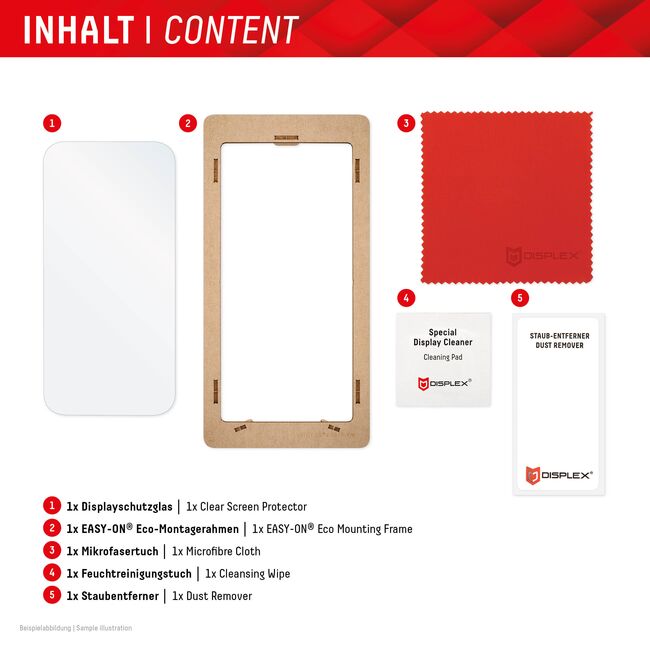 Folie sticla premium Xiaomi 14 Displex Real Glass 2D cu aplicator, transparenta