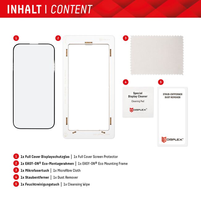 Folie sticla premium Samsung Galaxy S23 FE Displex Real Glass Full Cover 10H cu aplicator, negru