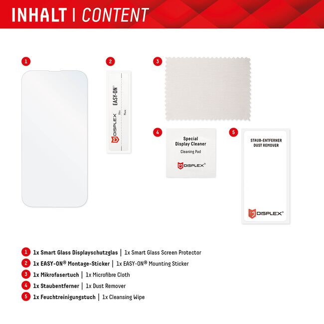 Folie premium Xiaomi Redmi 12 4G / 5G Displex Smart Glass duritate 9H, transparenta