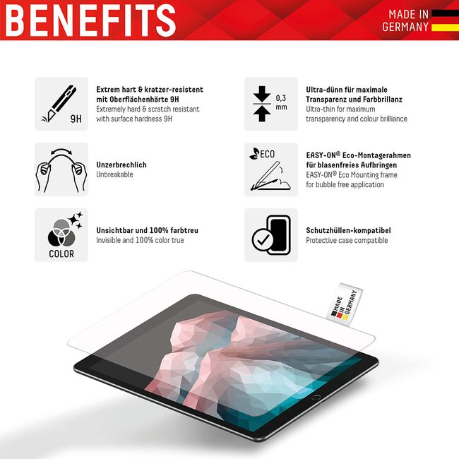 Folie sticla premium Xiaomi Redmi Pad Displex Tablet Glass, transparenta