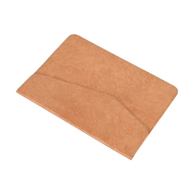 Husa pentru laptop 15 - 16 inch MacBook, Microsoft, Dell, HP, Lenovo, eleganta si subtire, protectie sporita, maro