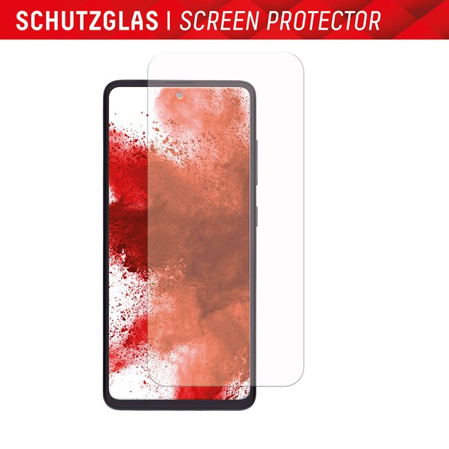 [Folie sticla + husa] premium Samsung Galaxy S23 FE Displex Real Glass 10H cu aplicator, transparenta