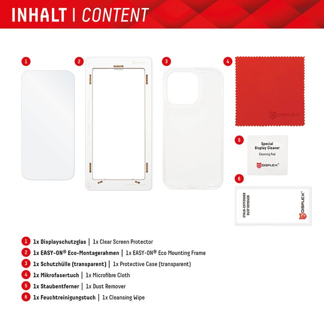 [Folie sticla + husa] premium Samsung Galaxy S23 FE Displex Real Glass 10H cu aplicator, transparenta