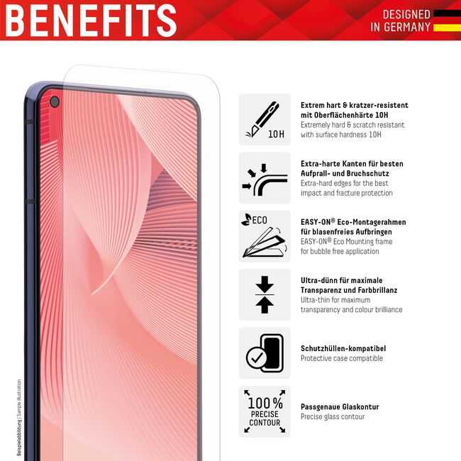 Folie sticla premium Nothing Phone (1) Displex Real Glass 2D, transparenta