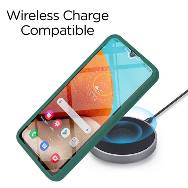 Pachet 360: Husa cu folie integrata pentru Samsung Galaxy A52 / A52s Cover360 fata / spate - mov