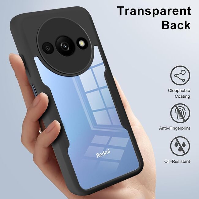 Pachet 360: Husa cu folie integrata pentru Xiaomi Redmi A3 Cover360 fata / spate - blue