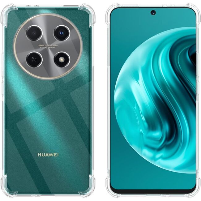 Husa pentru Huawei Nova 12i Slim Anti-Shock 1.5mm reinforced 4 corners, Transparent