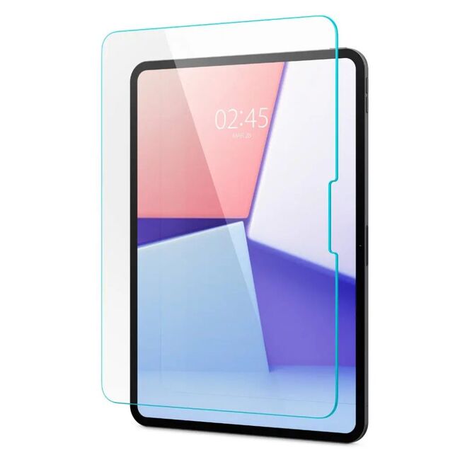 Folie sticla iPad Pro 11 (2024) Spigen Glas.tR Slim, transparenta