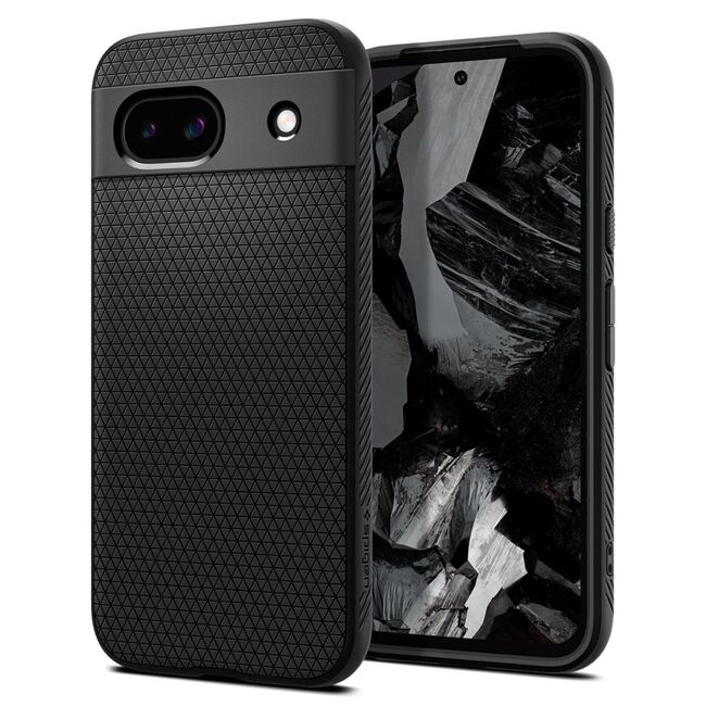 Husa Google Pixel 8a Spigen Liquid Air, negru