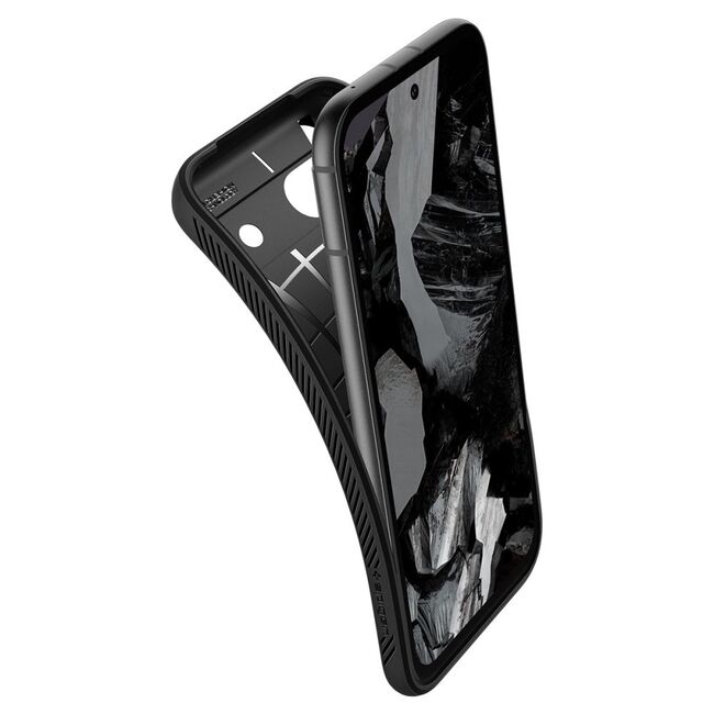 Husa Google Pixel 8a Spigen Liquid Air, negru