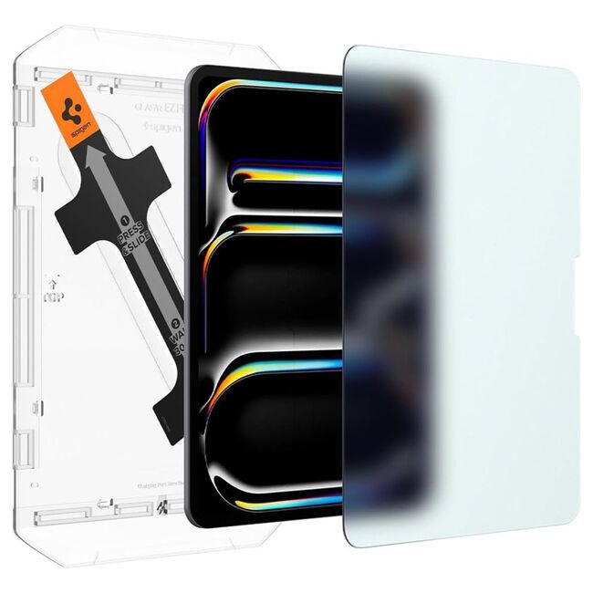 Folie iPad Pro 11 (2024) Spigen Paper Touch cu aplicator, mata