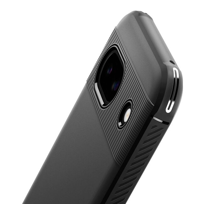 Husa Google Pixel 8a Spigen Rugged Armor, negru