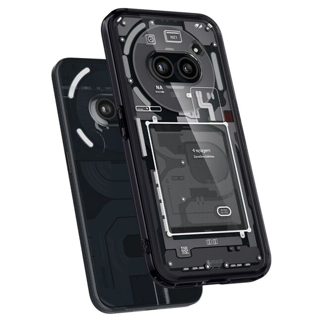Husa Nothing Phone (2a), (2a) Plus Spigen Ultra Hybrid Zero One, negru