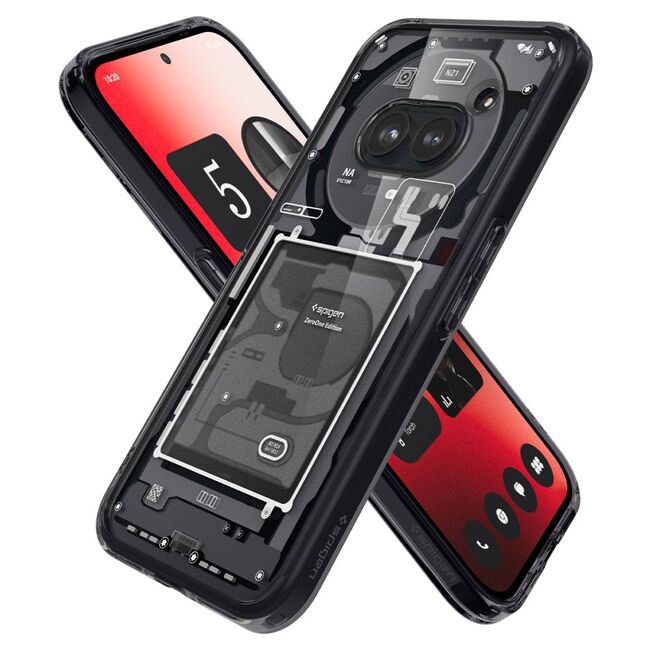 Husa Nothing Phone (2a), (2a) Plus Spigen Ultra Hybrid Zero One, negru