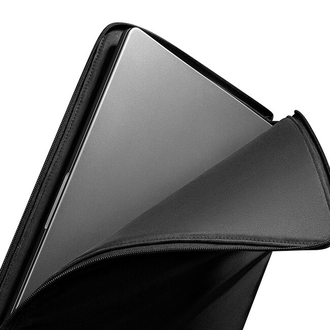 Husa 360° pentru laptop 14 inch antisoc Tomtoc, negru, A10D2D1