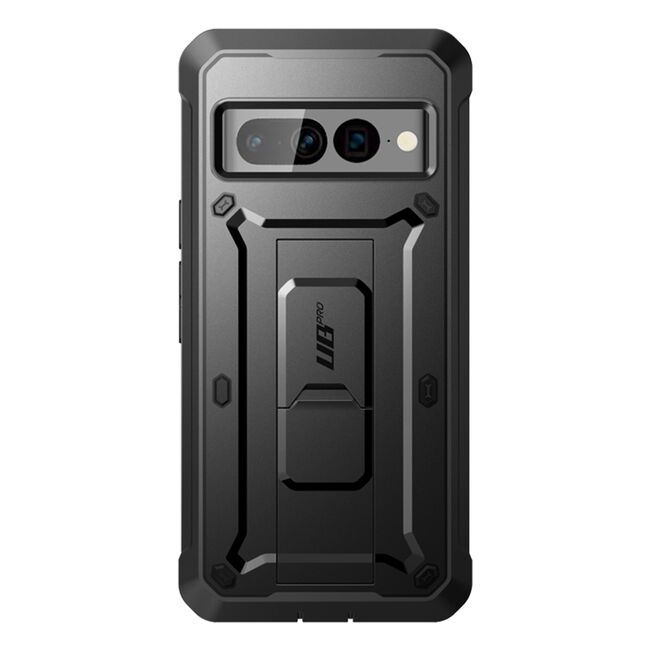 Pachet 360: Husa cu folie integrata Google Pixel 8a Supcase Unicorn Beetle Pro, negru